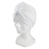 Bonnet Turban Blanc 1 Bonnet Turban Blanc -Bleu Libellule Boutique bonnet turban blanc peggy sage