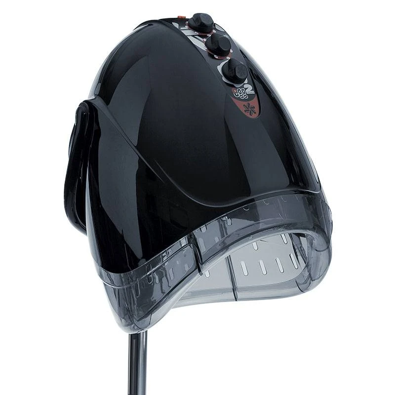 Casque Sèche-cheveux Professionnel EGG 2 Vitesses Sur Pied Noir 3 Casque Sèche-cheveux Professionnel EGG 2 Vitesses Sur Pied Noir