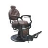 Fauteuil Barbier Barock Marron Foncé