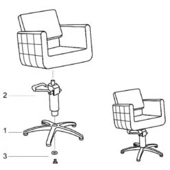 Fauteuil Noir Dimoda