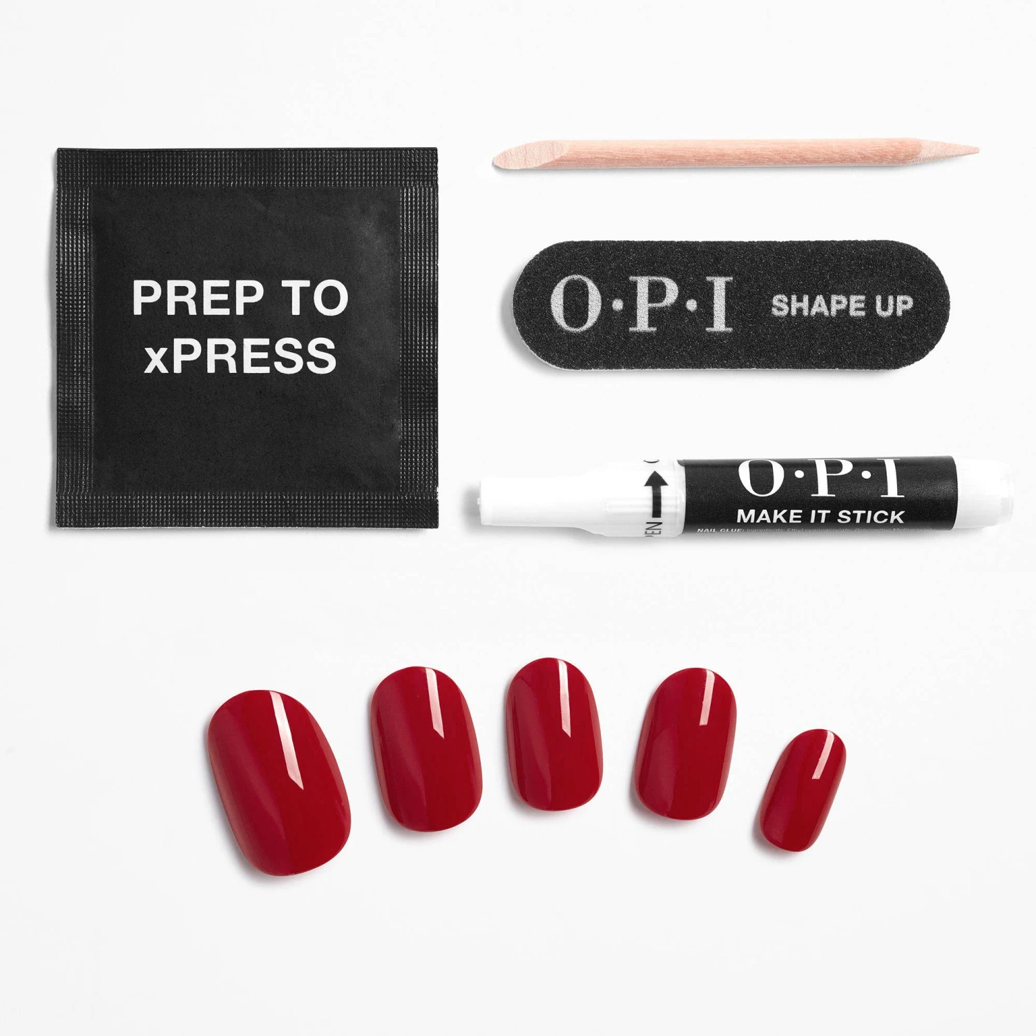 OPI Faux-ongles XPRESS/ON - Big Apple Red™ / 2g 4 OPI Faux-ongles XPRESS/ON - Big Apple Red™ / 2g – Image 2
