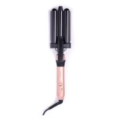 Fer à Onduler 3 Branches Beach Waver Diamond Rose Gold -Bleu Libellule Boutique fer a onduler 3 branches beach waver diamond rose gold 2