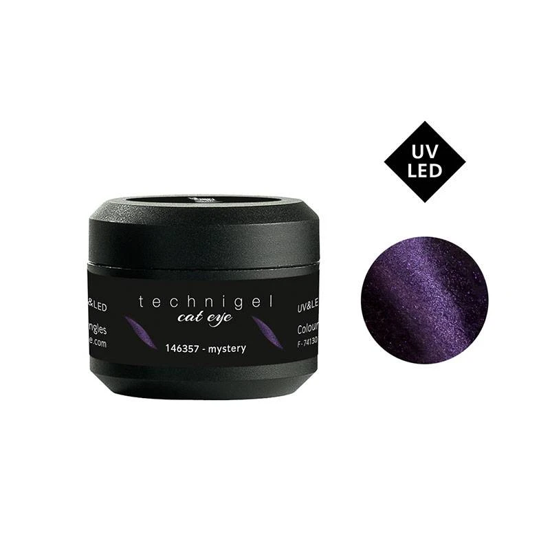 Gel Couleur UV & LED Technigel - Cat Eye Mystery 5g / 5g 3 Gel Couleur UV & LED Technigel - Cat Eye Mystery 5g / 5g