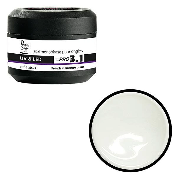 Gel De Construction 3 En 1 Pro 3.1 French Manucure Blanc 15g 3 Gel De Construction 3 En 1 Pro 3.1 French Manucure Blanc 15g