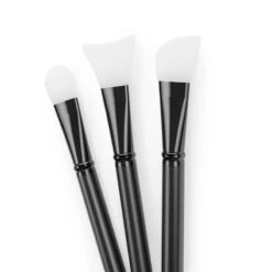 Kit De 3 Spatules En Silicone Cuillère Biseautée Et Courbée -Bleu Libellule Boutique kit 3 spatules cuillere biseautee courbe silicone 2