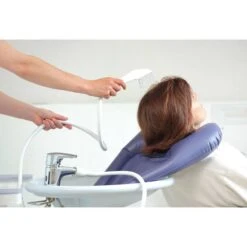 Lave-tête Gonflable Bleu