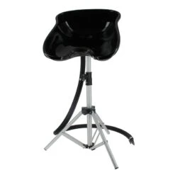 Lave Tête Pliable & Portatif Noir -Bleu Libellule Boutique lave tete pliable portatif noir 3