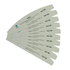 Lime à Ongles Demi-lune 100-180 Verte Zébra X10