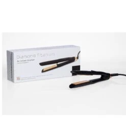 Lisseur Titanium Noir 230° Diamond -Bleu Libellule Boutique lisseur titanium noir 230 diamond 2