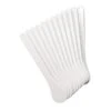 Lot De 12 Spatules Hygièniques En Plastique Blanche 15.5cm