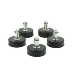 Lot De 5 Patins-pieds Pour Fauteuil 7ème élément -Bleu Libellule Boutique lot de 5 patins pieds pour fauteuil 7eme element 3