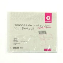 Housses Transparentes De Protection Pour Fauteuil 30 Microns X50