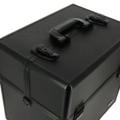 Mallette Professionnelle à Compartiments Noire 37x27x35cm -Bleu Libellule Boutique mallette professionnelle a compartiments noire 37x27x35cm 3