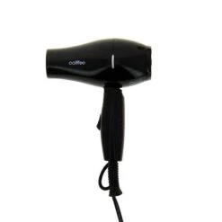 Mini Sèche-cheveux De Voyage Noir