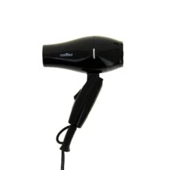 Mini Sèche-cheveux De Voyage Noir -Bleu Libellule Boutique mini seche cheveux de voyage noir 5