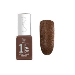 Mini Vernis Semi-permanent 1-LAK Glittery Wood / 5ml