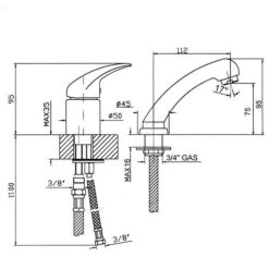 Mitigeur Et Douchette -Bleu Libellule Boutique mitigeur coiffeo 2
