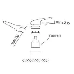 Mitigeur Et Douchette -Bleu Libellule Boutique mitigeur coiffeo 3