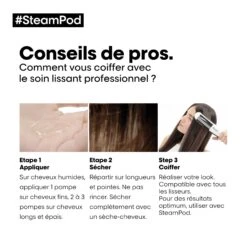 Pack SteamPod 3.0 Lisseur Vapeur & Soin Lissant + Pochette Thermorésistante -Bleu Libellule Boutique pack steampod 30 lisseur vapeur soin lissant pochette thermoresistante 11