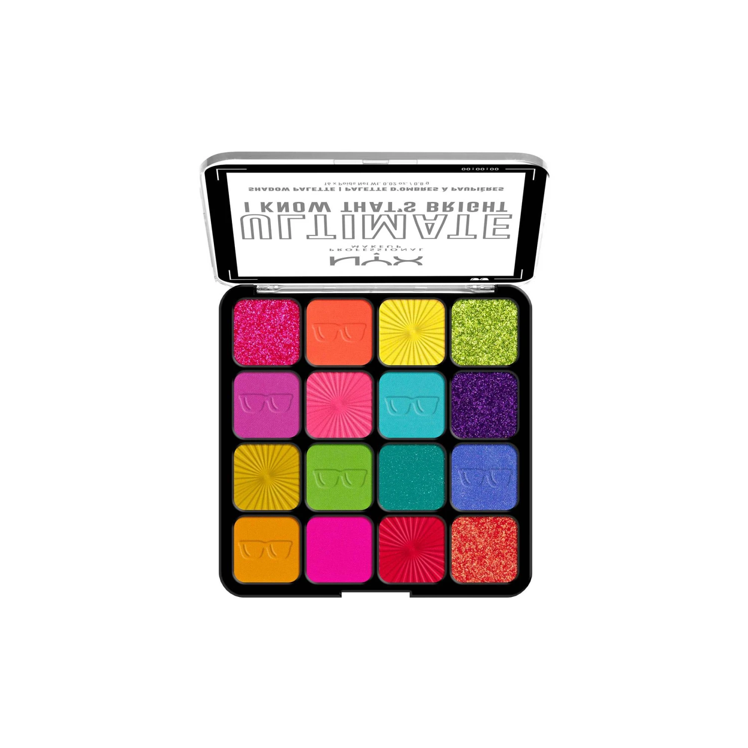 Palette 16 Fards à Paupières Ultimate I Know Thats Bright / 108g 4 Palette 16 Fards à Paupières Ultimate I Know Thats Bright / 108g – Image 2