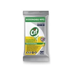 Cif Paquet De 100 Lingettes Multiusage Biodégradable