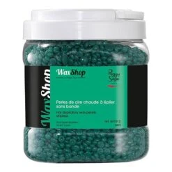 Perles De Cire à épiler Sans Bande Verte 1kg / 1000g