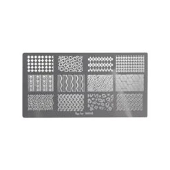 Plaque De Stamping Nail Art Jungle