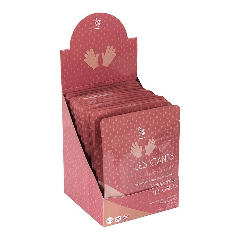 Présentoir Gants Pour Les Mains Hydratants X15 / 510g 3 Présentoir Gants Pour Les Mains Hydratants X15 / 510g