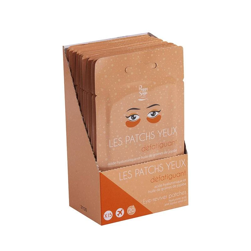 Présentoir Paires De Patchs Yeux Défatiguant X15 / 200g 3 Présentoir Paires De Patchs Yeux Défatiguant X15 / 200g