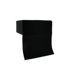 Rehausseur De Coiffure En Simili Cuir Noir 17cm