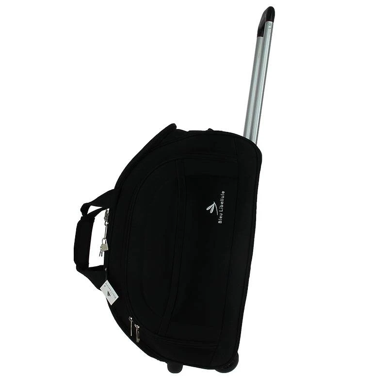 Sac De Transport Trolley à Roulettes Noir 56x30x32cm 5 Sac De Transport Trolley à Roulettes Noir 56x30x32cm – Image 3