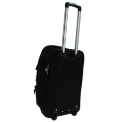 Sac De Transport Trolley à Roulettes Noir 56x30x32cm