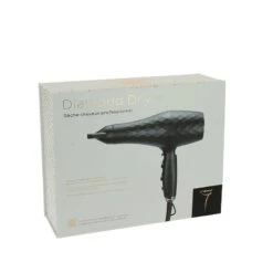 Sèche-cheveux Professionnel Diamond Dryer Noir -Bleu Libellule Boutique seche cheveux professionnel diamond dryer noir 2