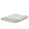 Serviette Coton Blanche 50x80cm -Bleu Libellule Boutique serviette coton blanche 50x80cm