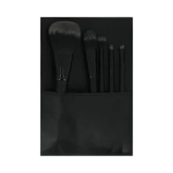 Set 5 Pinceaux Maquillage + Trousse 15x21,7cm