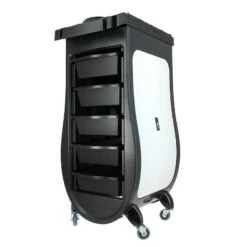 Table De Service Noir & Blanc - Modèle Curve