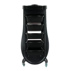 Table De Service Noir & Blanc - Modèle Curve -Bleu Libellule Boutique table de service noir blanc modele curve 3