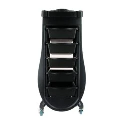 Table De Service Noir - Modèle Curve -Bleu Libellule Boutique table de service noir modele curve 2