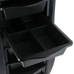 Table De Service Noir - Modèle Curve -Bleu Libellule Boutique table de service noir modele curve 4