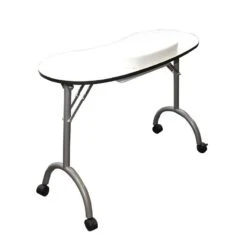 Table Manucure Pliante Blanche