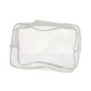 Sibel Trousse Transparente PVC Blanc