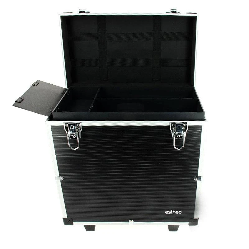 Valise Professionnelle à Compartiments Noire 3 Valise Professionnelle à Compartiments Noire