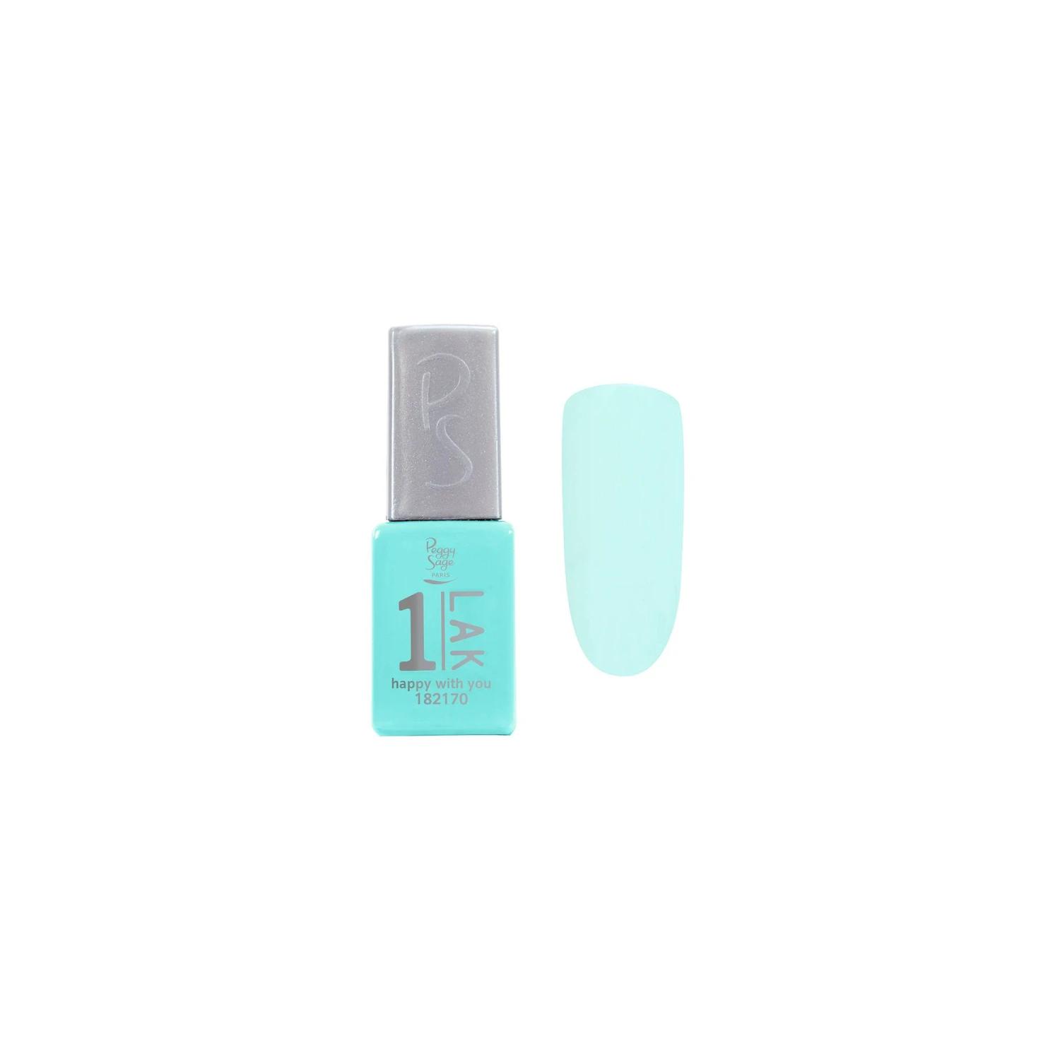 Vernis Semi-permanent 1-LAK Happy With You / 5ml 3 Vernis Semi-permanent 1-LAK Happy With You / 5ml